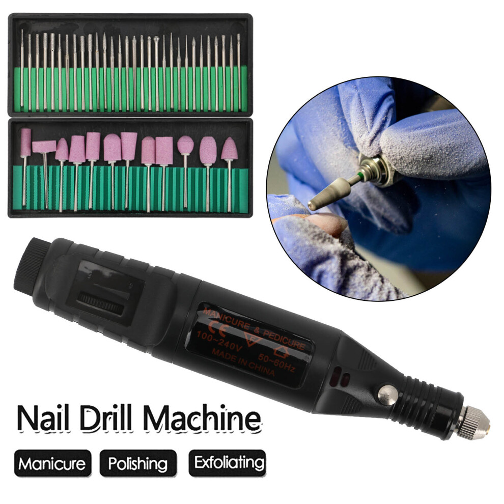 Professional Electric Nail Drill Machine Art Acrylic UV Gel Files