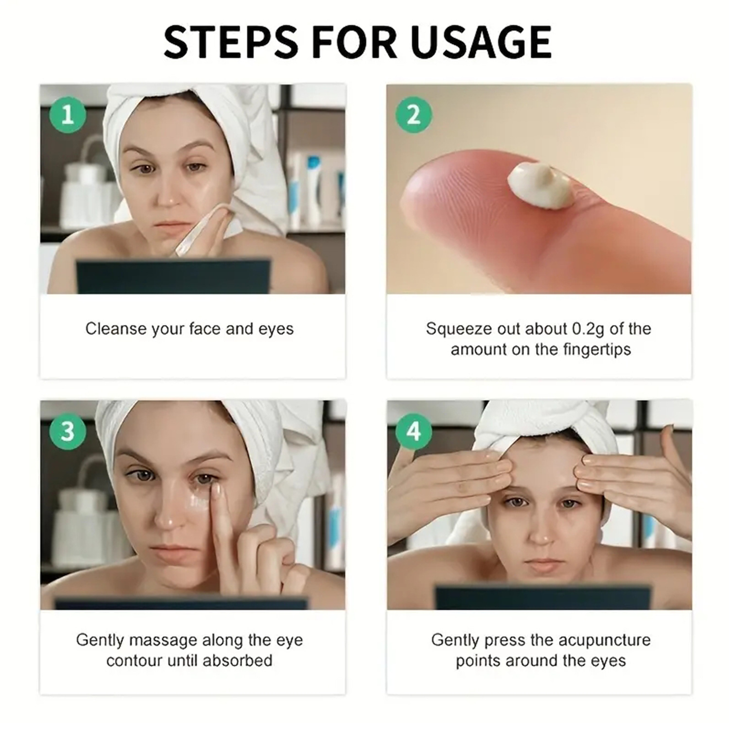 Ultimate Firming Lifting Eye Cream Temporary Eye Eightening Cream Reduces Eye Bags Dark Circles and Fine Lines Daily Anti Aging repairs Wrinkles 20g