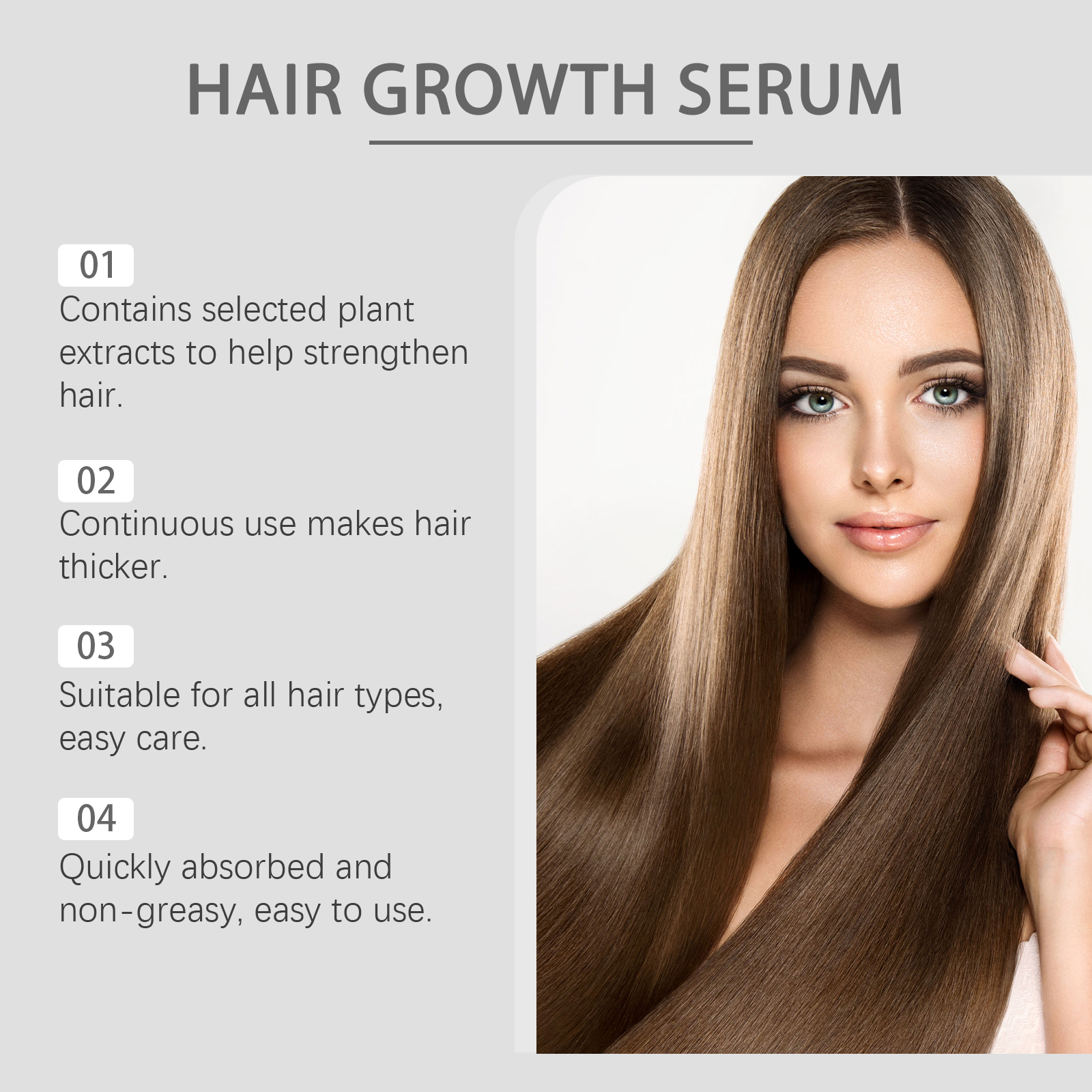 Hair Care Essence Natural Extract Hair Essence To Improves Dry Split Ends Repairs Damaged Hair Smooths Frizz Hair Smoothing Shiny Care ﻿