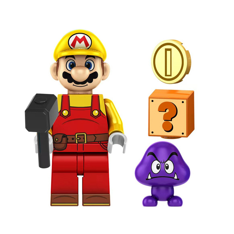 LEGO Super Mario Interactive Toy with 4 Figures Gamer Gift for Boys and Girls The Super Mario Galaxy Movie Minifigure Mario