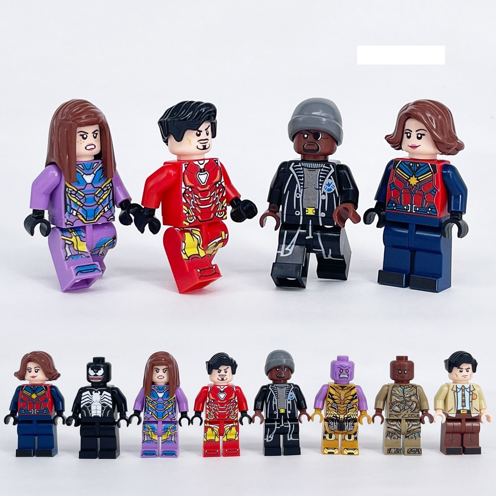 Super Hero Evolve Figures Super Hero Action Figure Fully Articulated Anime Collectible Collection Kids Festival Gifts Fit LEGO