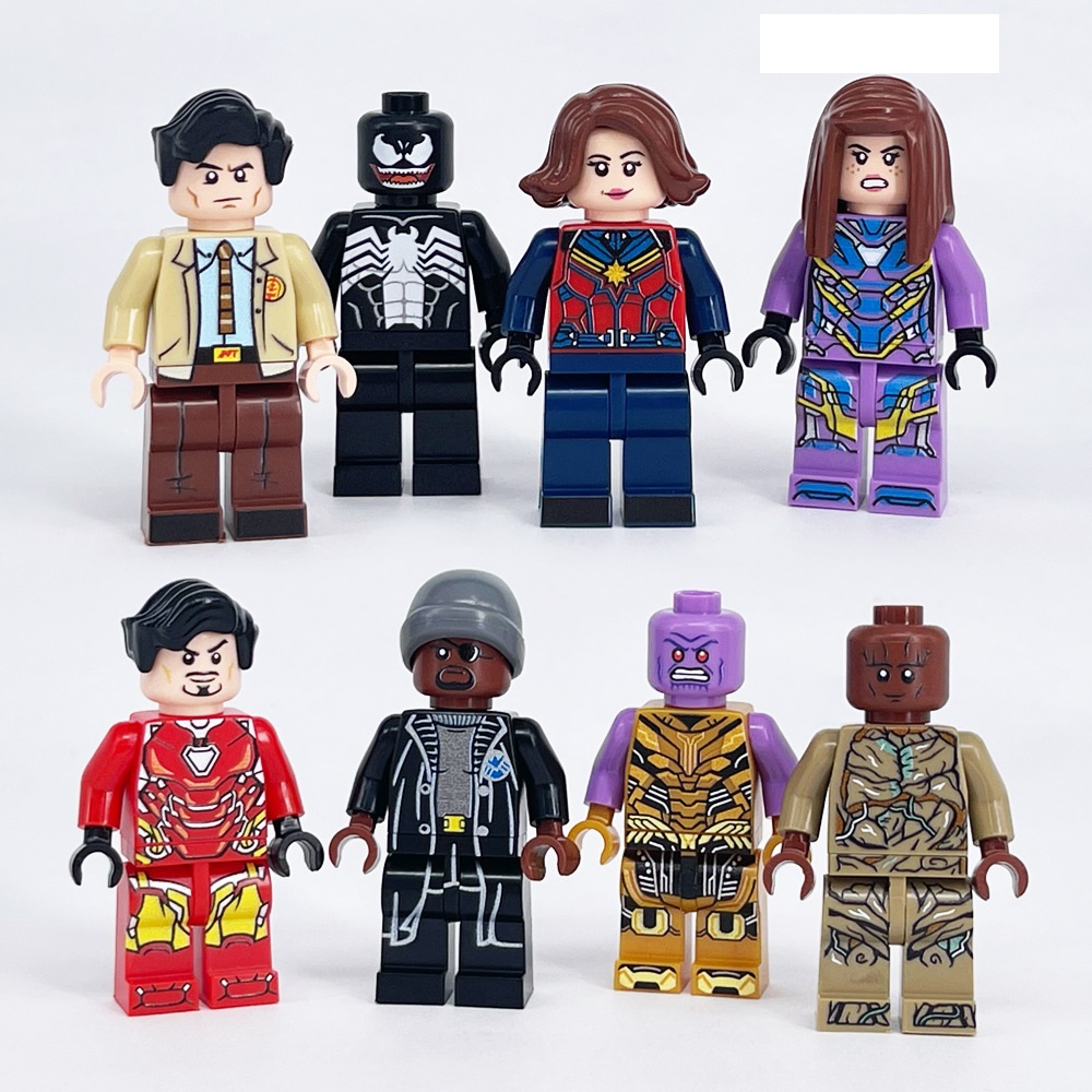 Super Hero Evolve Figures Super Hero Action Figure Fully Articulated Anime Collectible Collection Kids Festival Gifts Fit LEGO