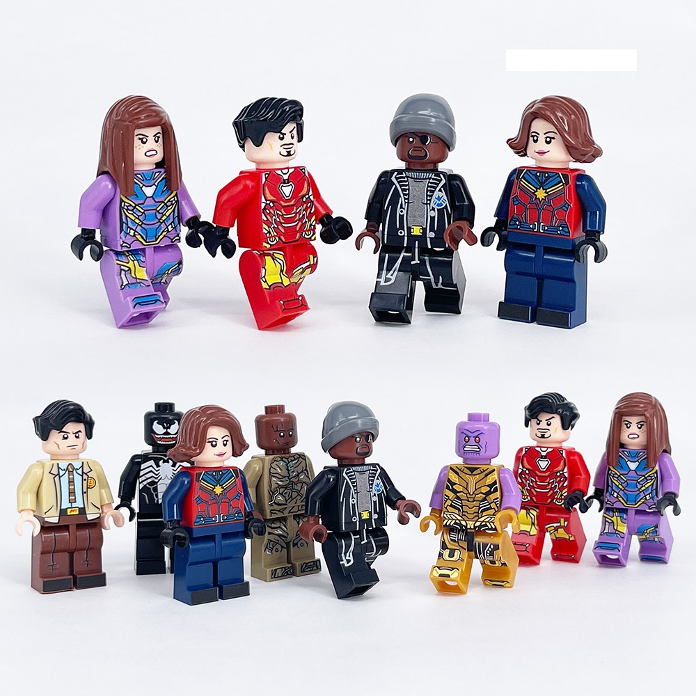 Super Hero Evolve Figures Super Hero Action Figure Fully Articulated Anime Collectible Collection Kids Festival Gifts Fit LEGO