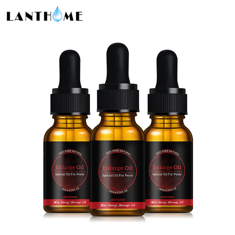 Men‘s Massage Oil Personal Care Essential Oil for Intimate Gentle Body Care Home Use Clear 10ml