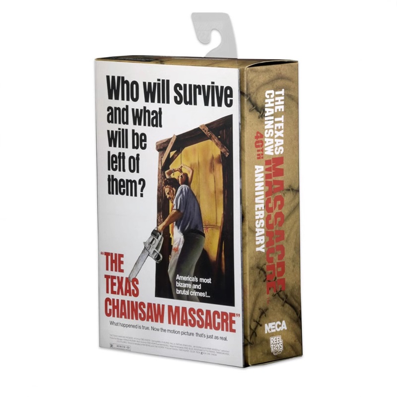 NECA Texas Chainsaw Massacre Leatherface 40Th Anniversary Edition Action Figure Model For Collection Or Display Decoration