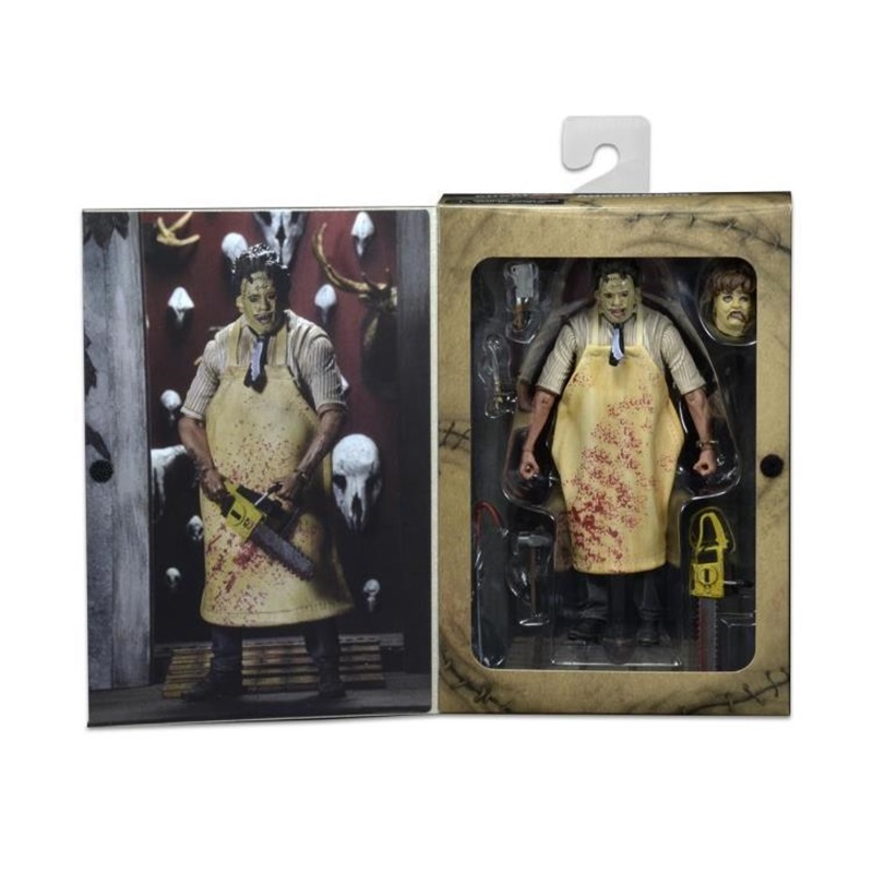 NECA Texas Chainsaw Massacre Leatherface 40Th Anniversary Edition Action Figure Model For Collection Or Display Decoration