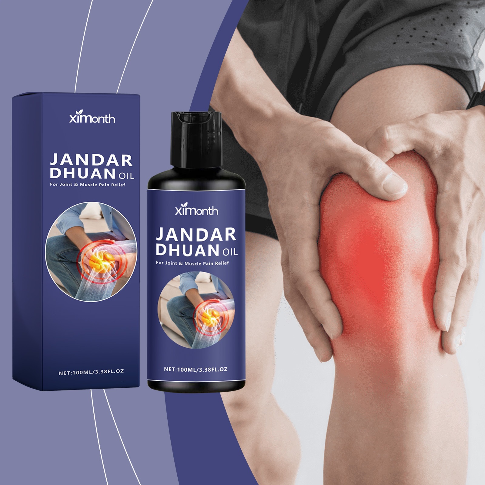 Joint Care Oil For Massaging Soothing And Nourishing Legs Waist And Body Joints Daily Comfort Treatment