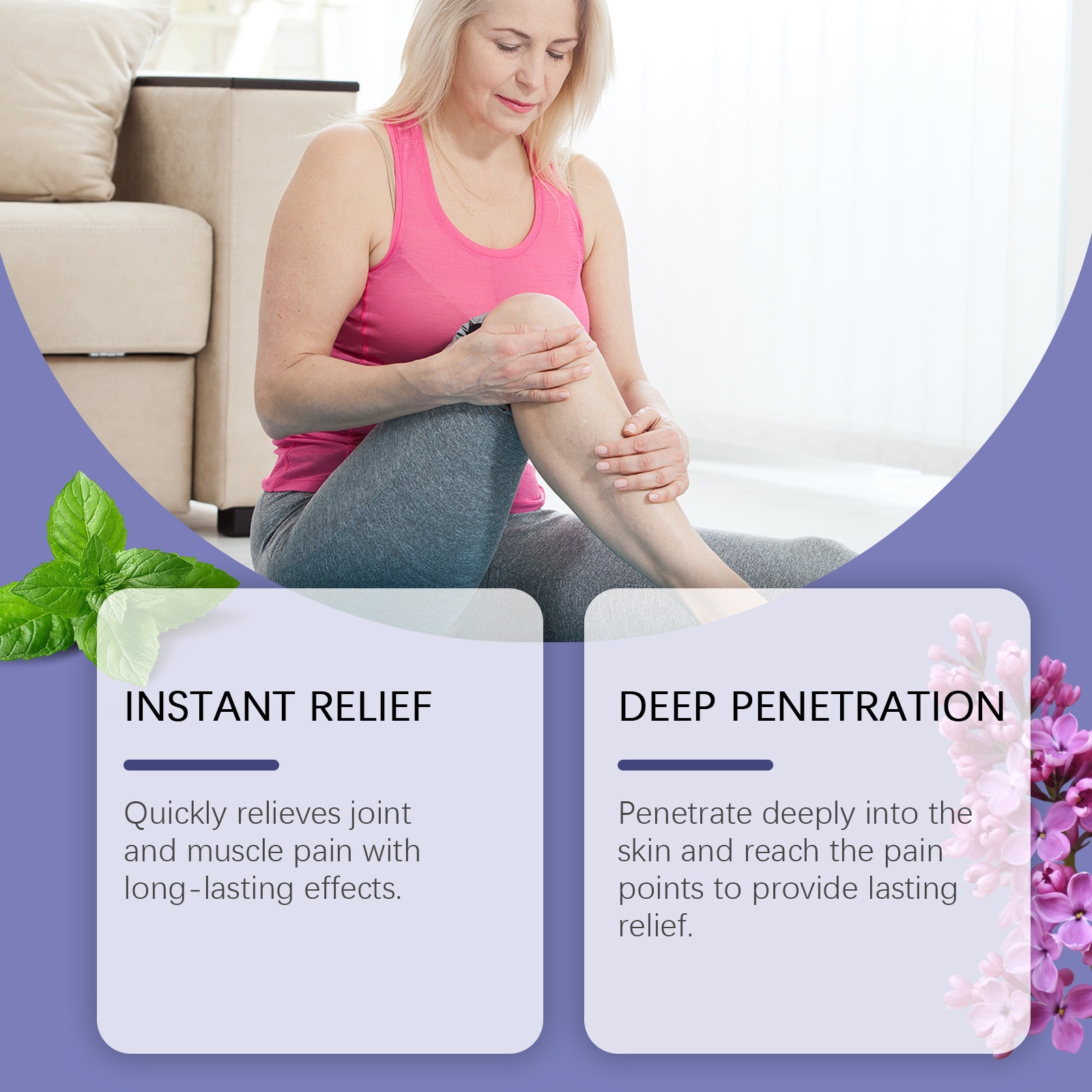Joint Care Oil For Massaging Soothing And Nourishing Legs Waist And Body Joints Daily Comfort Treatment