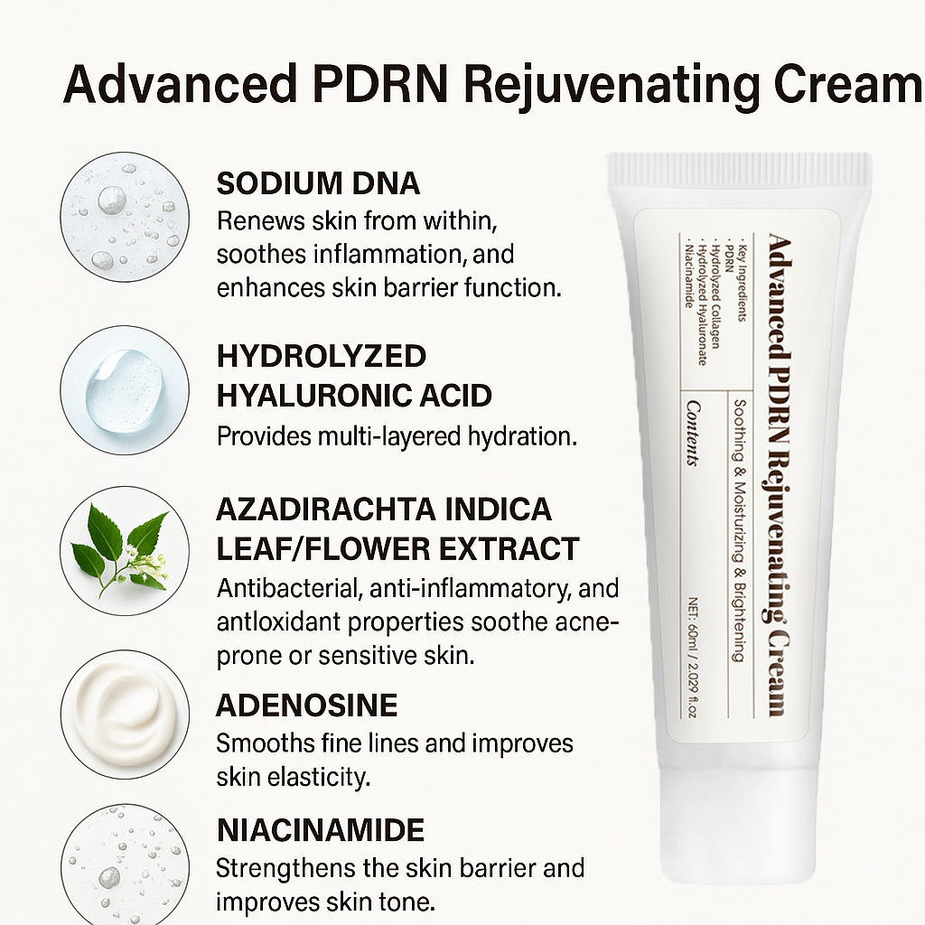 Revitalizing Renewal Cream Gentle Hydrating Moisturizing Face Cream For Smooth Soft Skin Daily Nourishing Care Routine