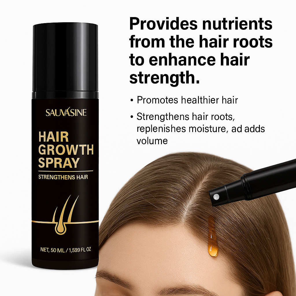 Hair Care Spray Moisturizing Smoothing Nourishing For Dry Damaged Hair Daily Styling And Hydration 50ml