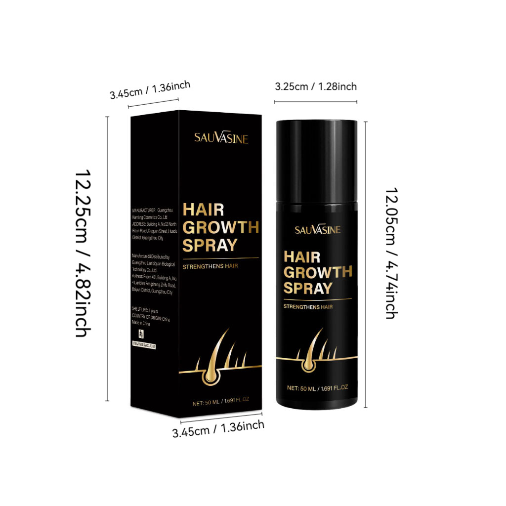 Hair Care Spray Moisturizing Smoothing Nourishing For Dry Damaged Hair Daily Styling And Hydration 50ml