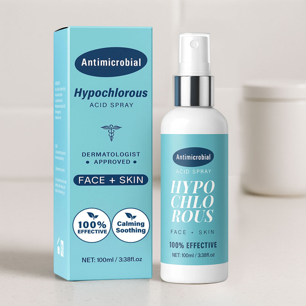 Hypochlorous Acid Spray Facial Mist Hydrating Soothing Refreshing For Daily Skin Care And Moisture Balance 100ml