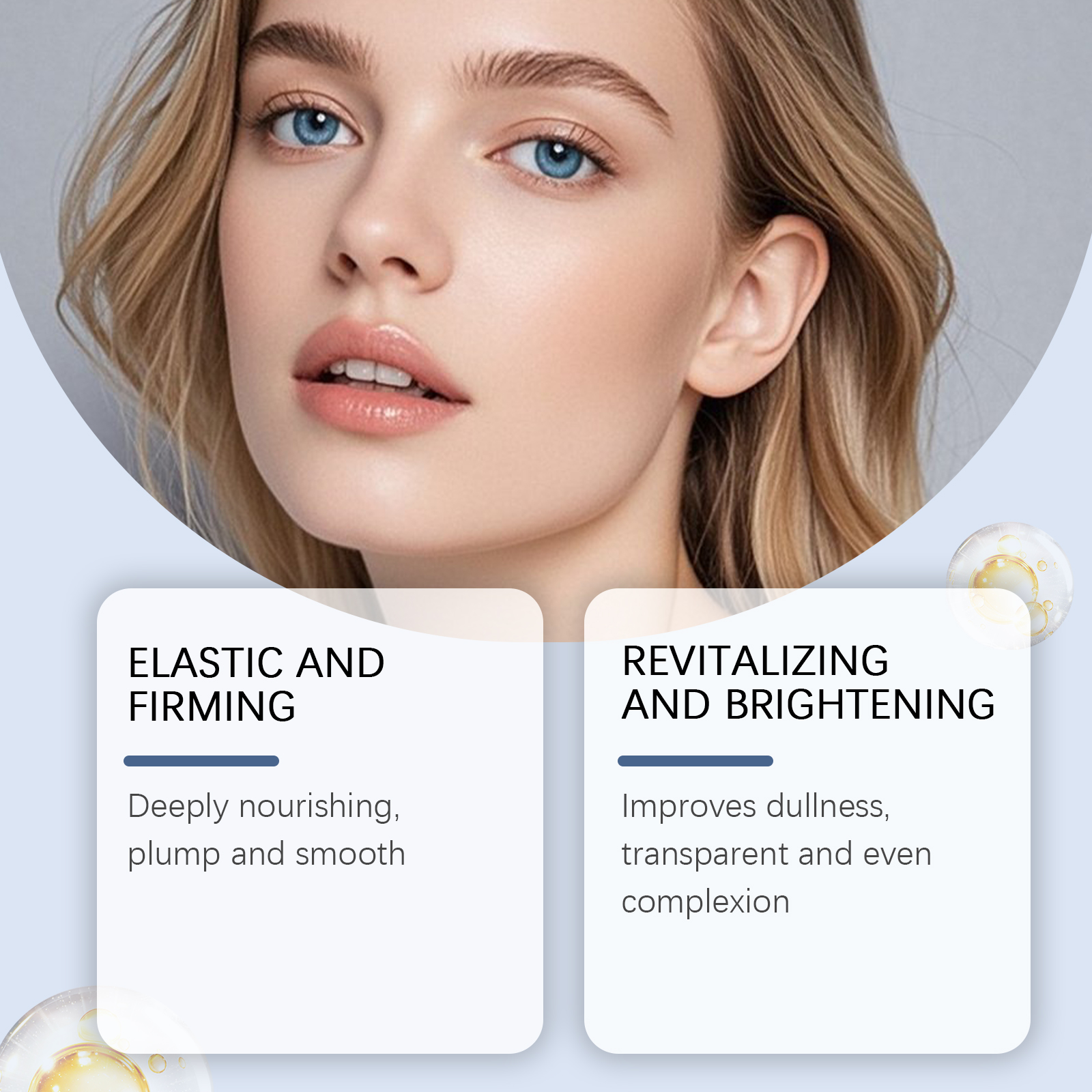 Facial Essence Liquid Containing Active Ingredients Smooth Texture Fast Absorption Gentle For Daily Full Face Skin Care