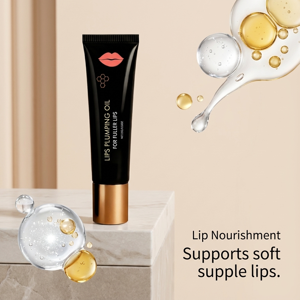 Moisturizing Plumping Lip Oil Light Soft Hydrating Nonsticky Daily Lip Care