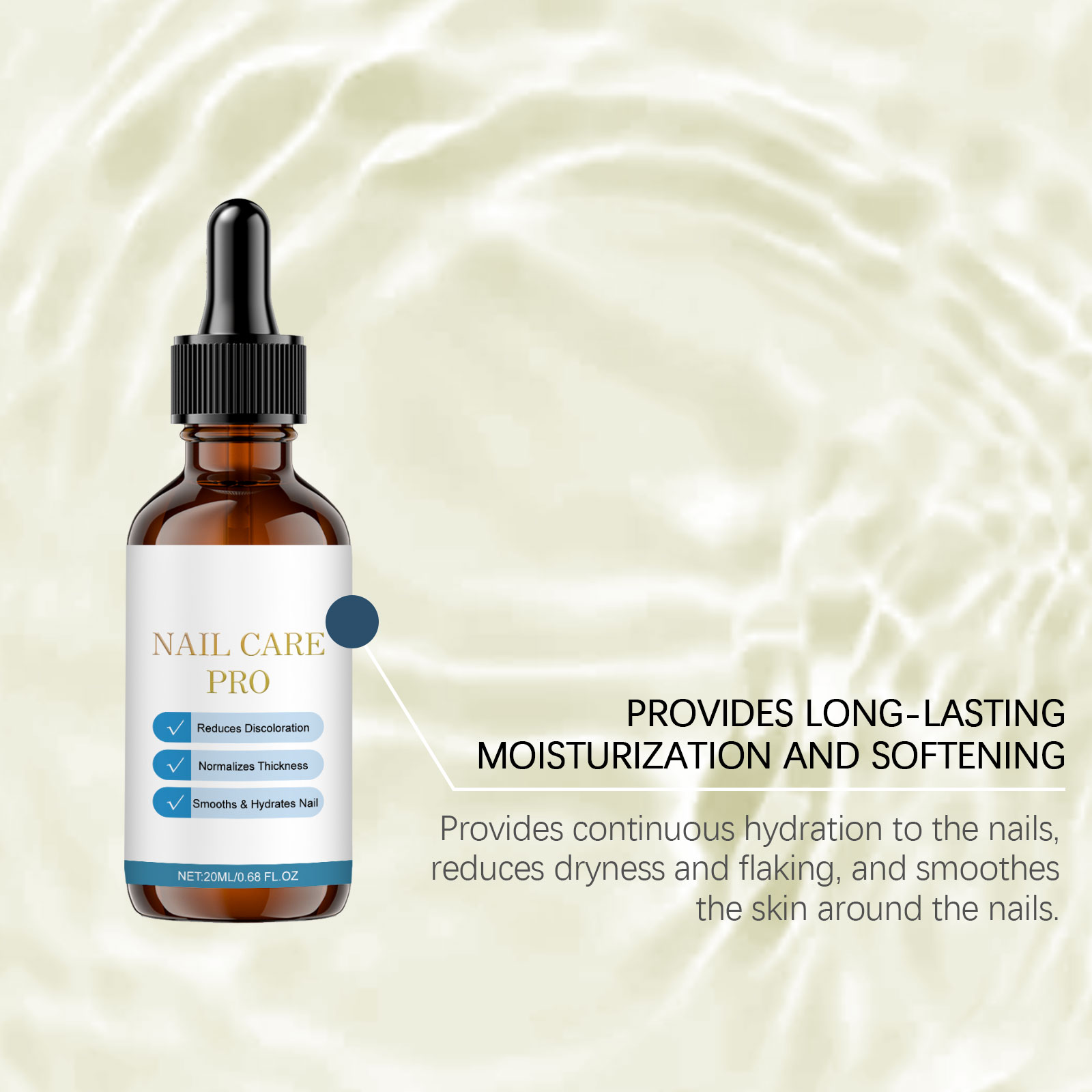 Nail Care Essence Mild Nourish Soften Cuticle Hydrating Strengthen Shine Fingernail Toenail Protect