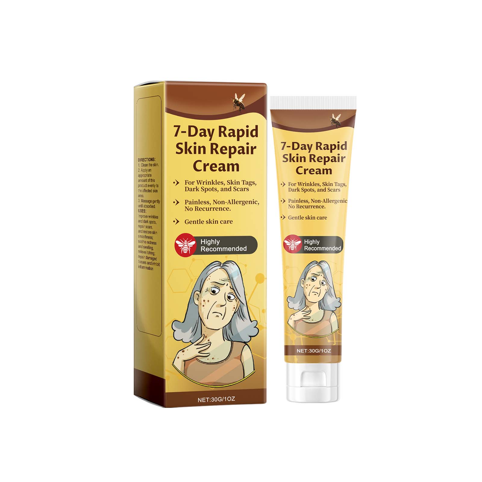 Skin Care Cream Facial Moisturizing Hydrating Nourishing Brightening Spot Repair Massage Lotion Face Glow Maintenance Ointment
