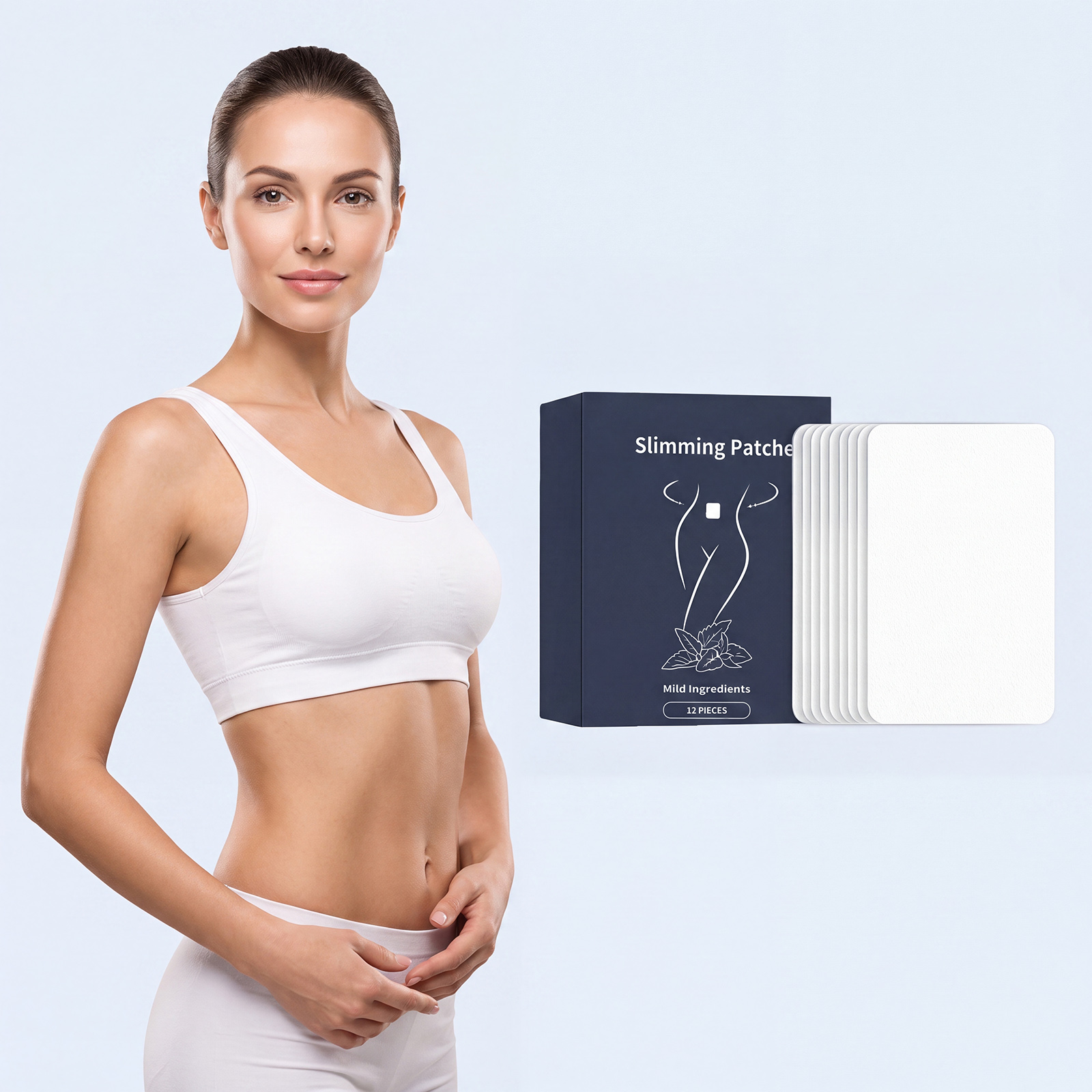 Metabolic Care Slim Patch Fat Burning Shaping Skin Soothing Waist Abdomen Limb Full Body Use