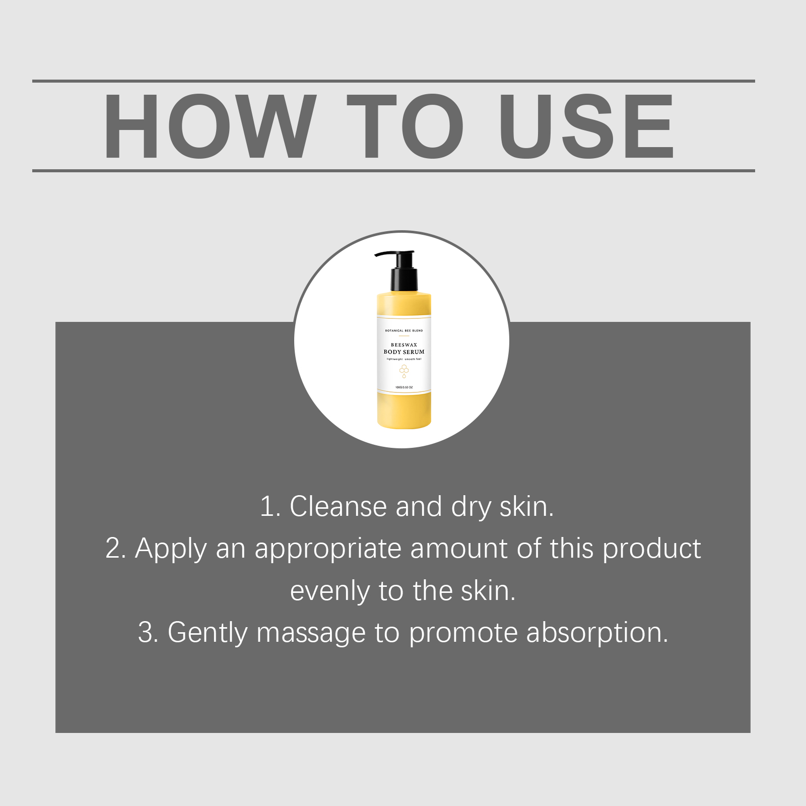 Beeswax Silky Body Essence Smooth Texture Plant Fragrance Full Body Use Long Lasting Moisturizing Skin Care