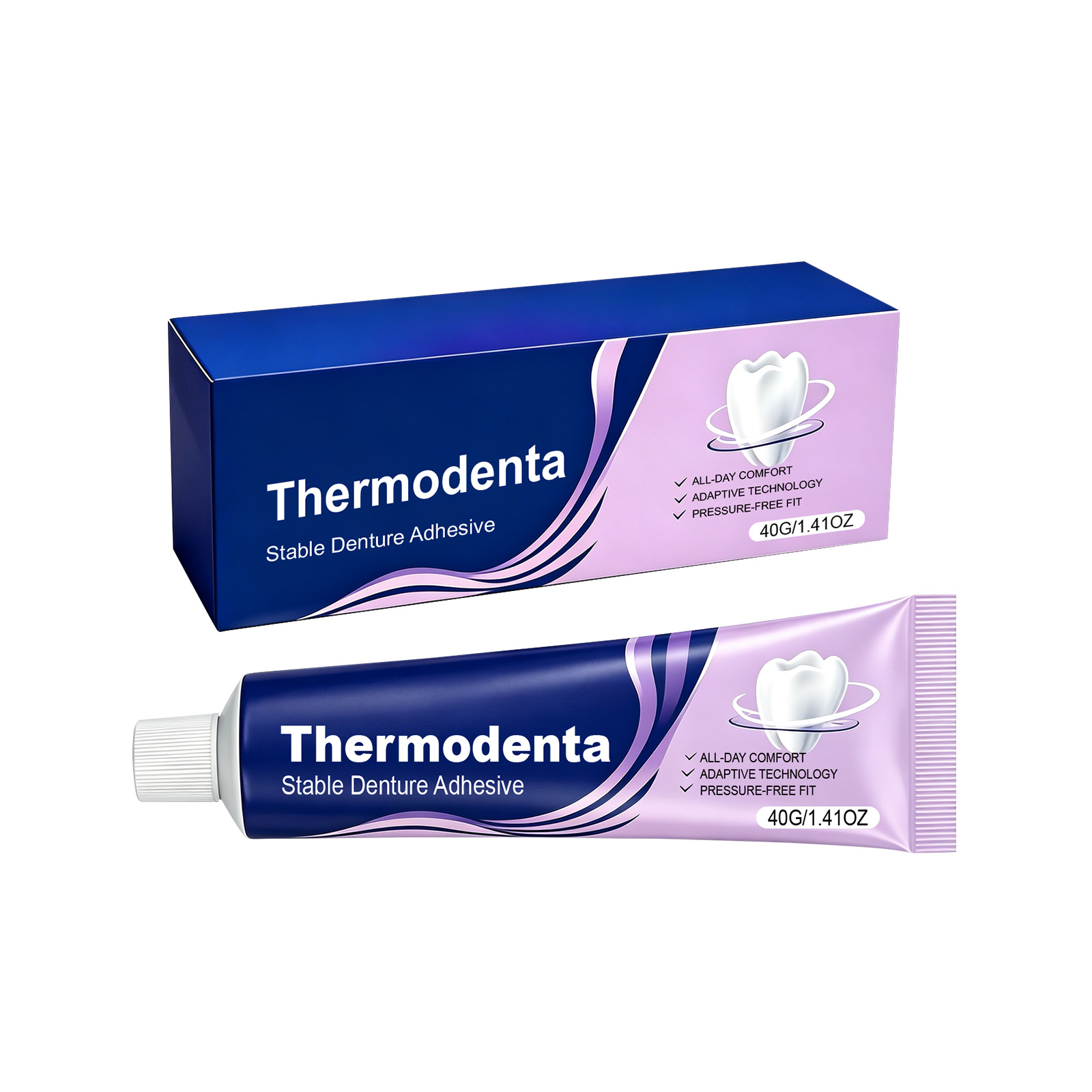 Long Lasting Denture Adhesive For Secure Fixation Of Removable Oral Prosthesis