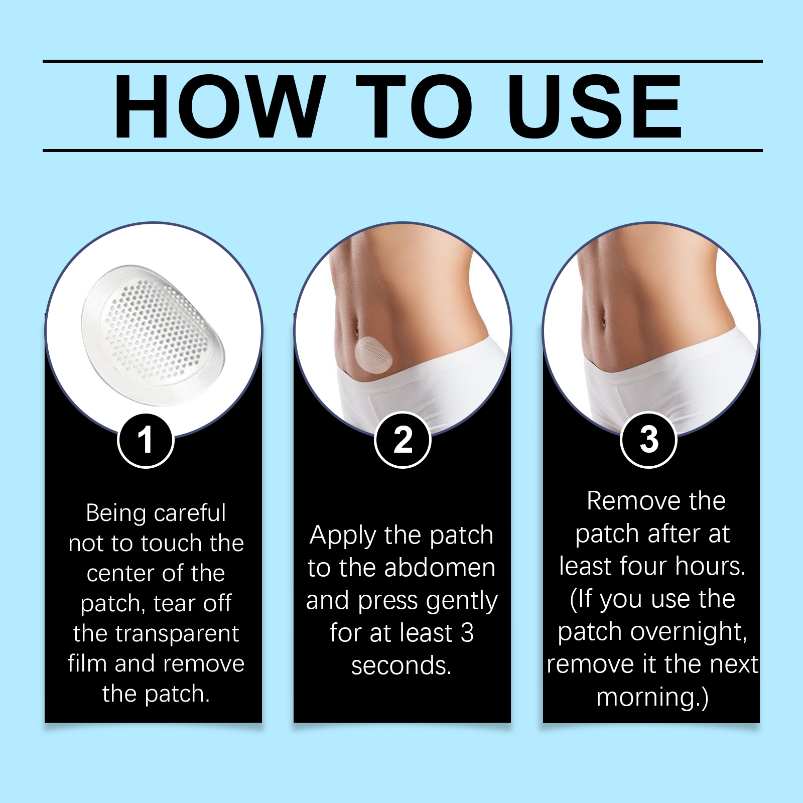 Body Care Patch Gentle Body Shaping Mild Skin Nourishing Figure Optimizing Sticker