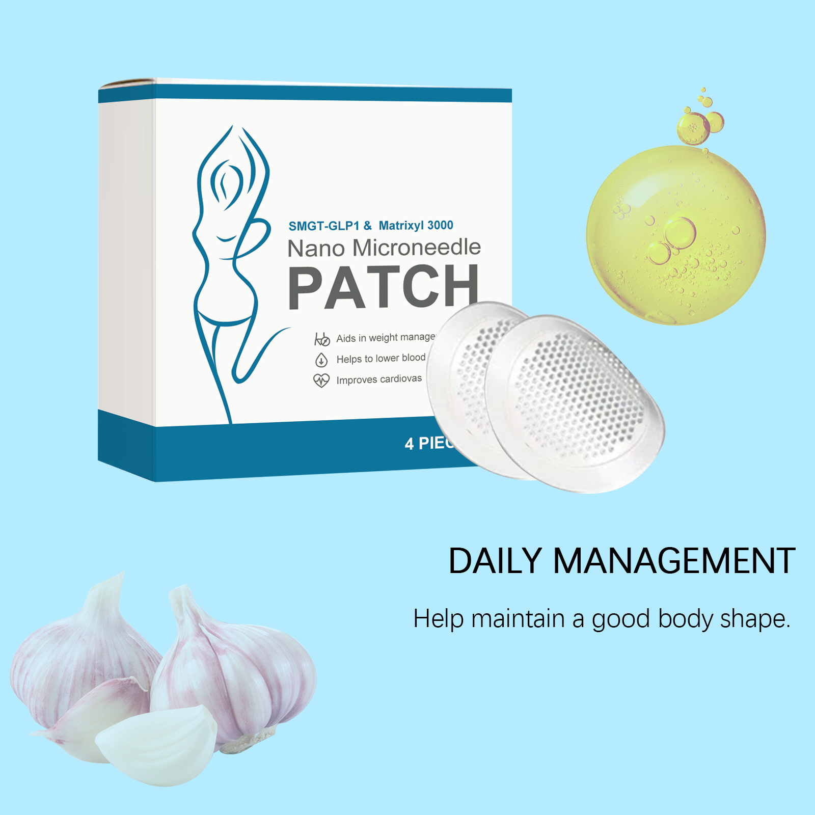 Body Care Patch Gentle Body Shaping Mild Skin Nourishing Figure Optimizing Sticker