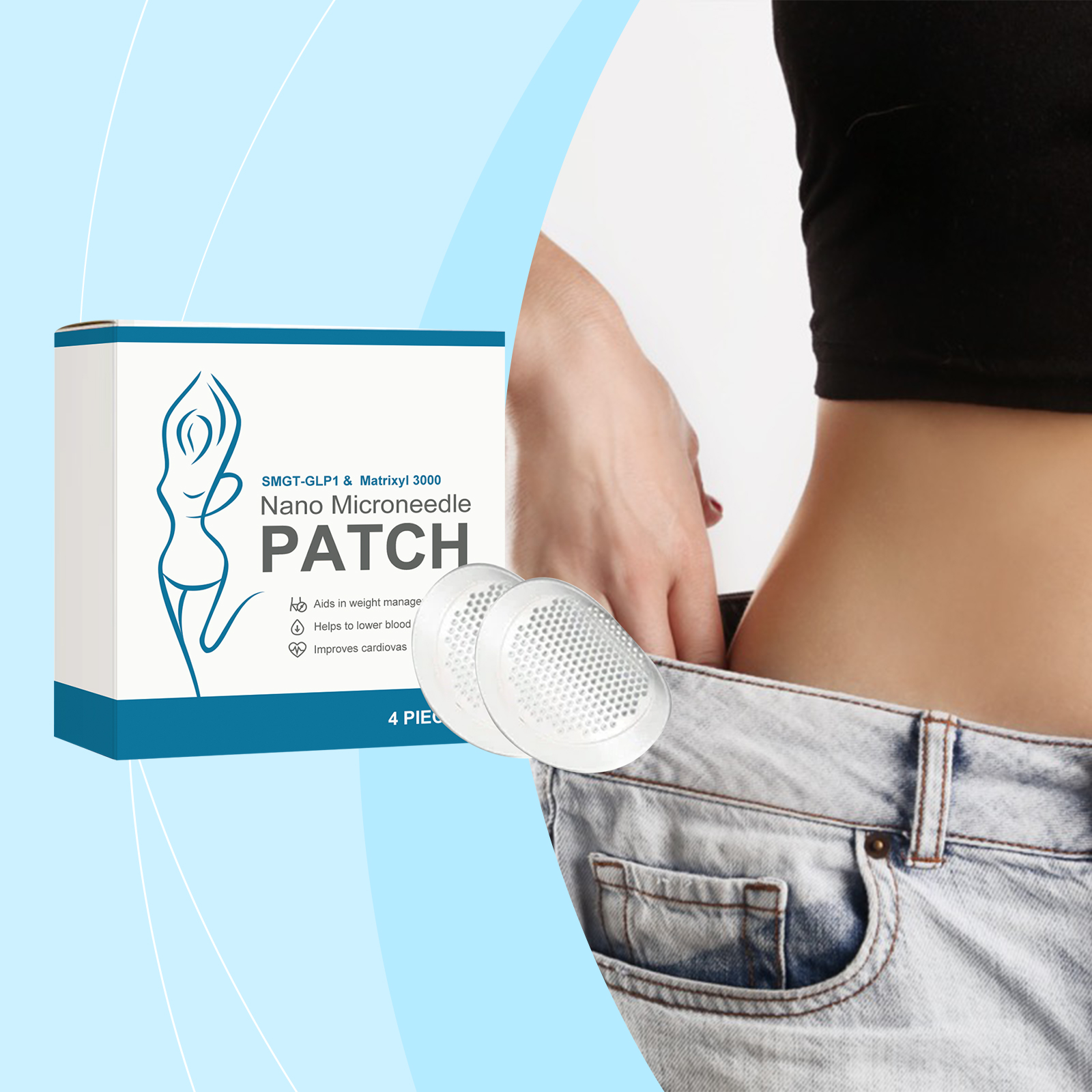 Body Care Patch Gentle Body Shaping Mild Skin Nourishing Figure Optimizing Sticker