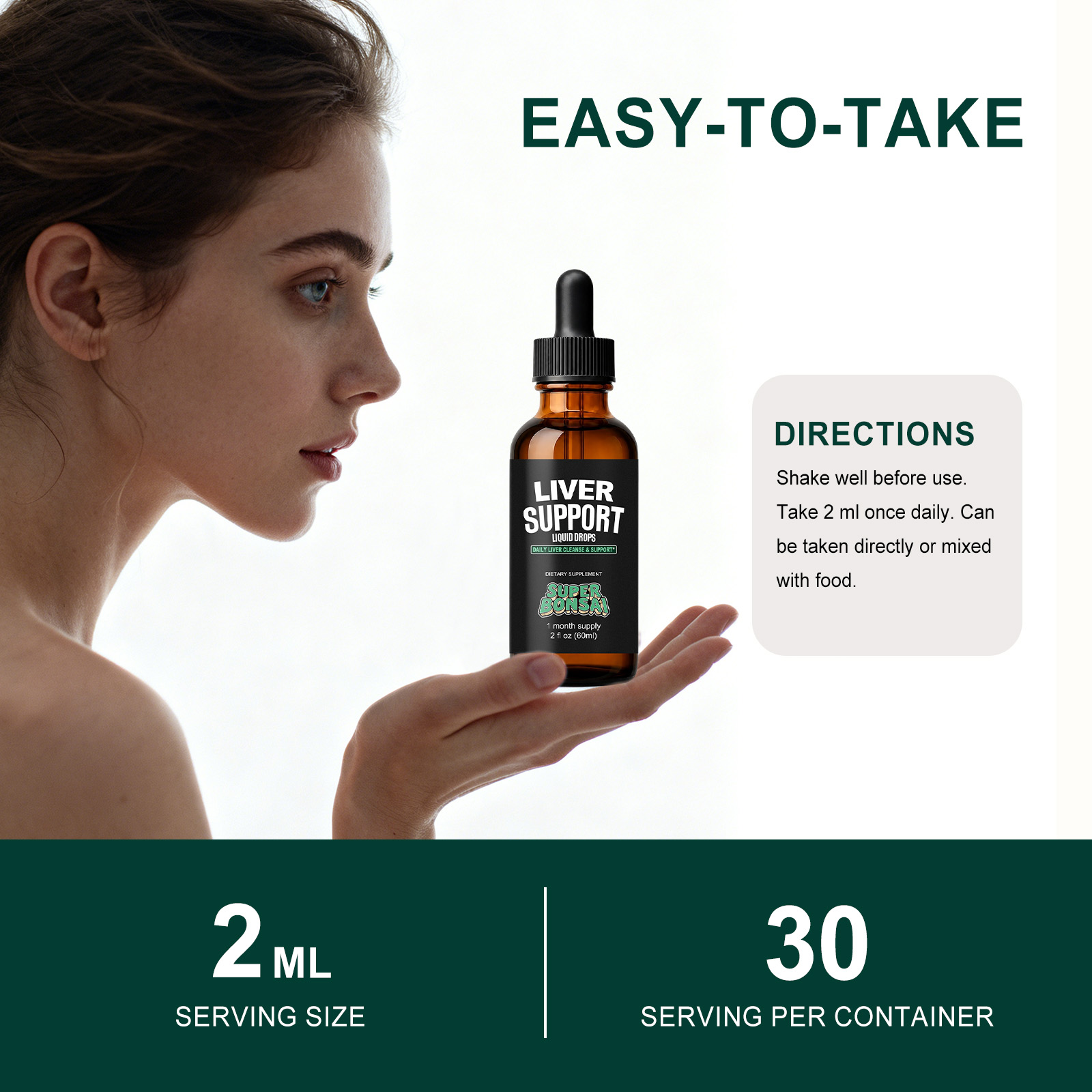 Comfort Nourish Droplets Plant Essence Herbal Dietary Supplement Body Nutrition Daily Comfort Care Liquid Drops