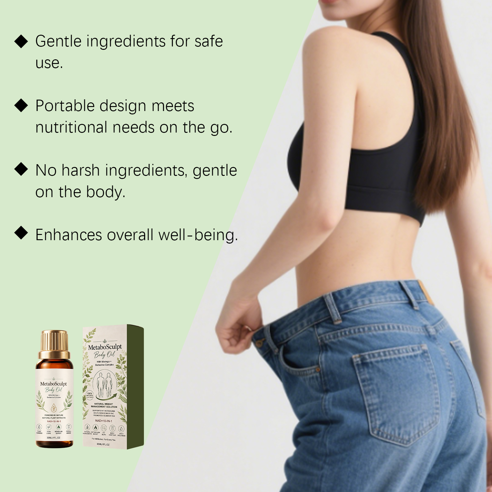 Body Care Essential Oil Moisturizing Smoothing Skin Slimming Light Comfort Natural Refreshing Body