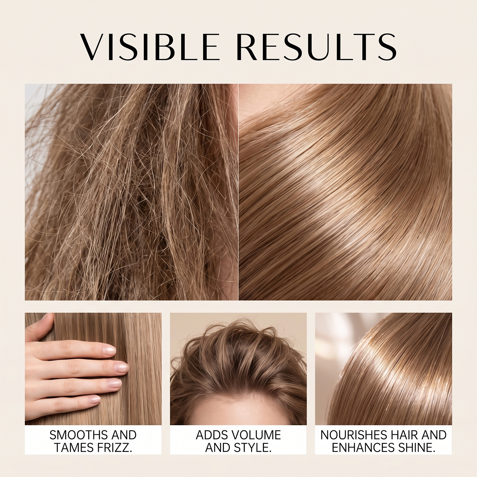 Hair Care Essence Daily Moisturizing Softening Hair Refreshing Absorbent Fluffy Hair Care Liquid