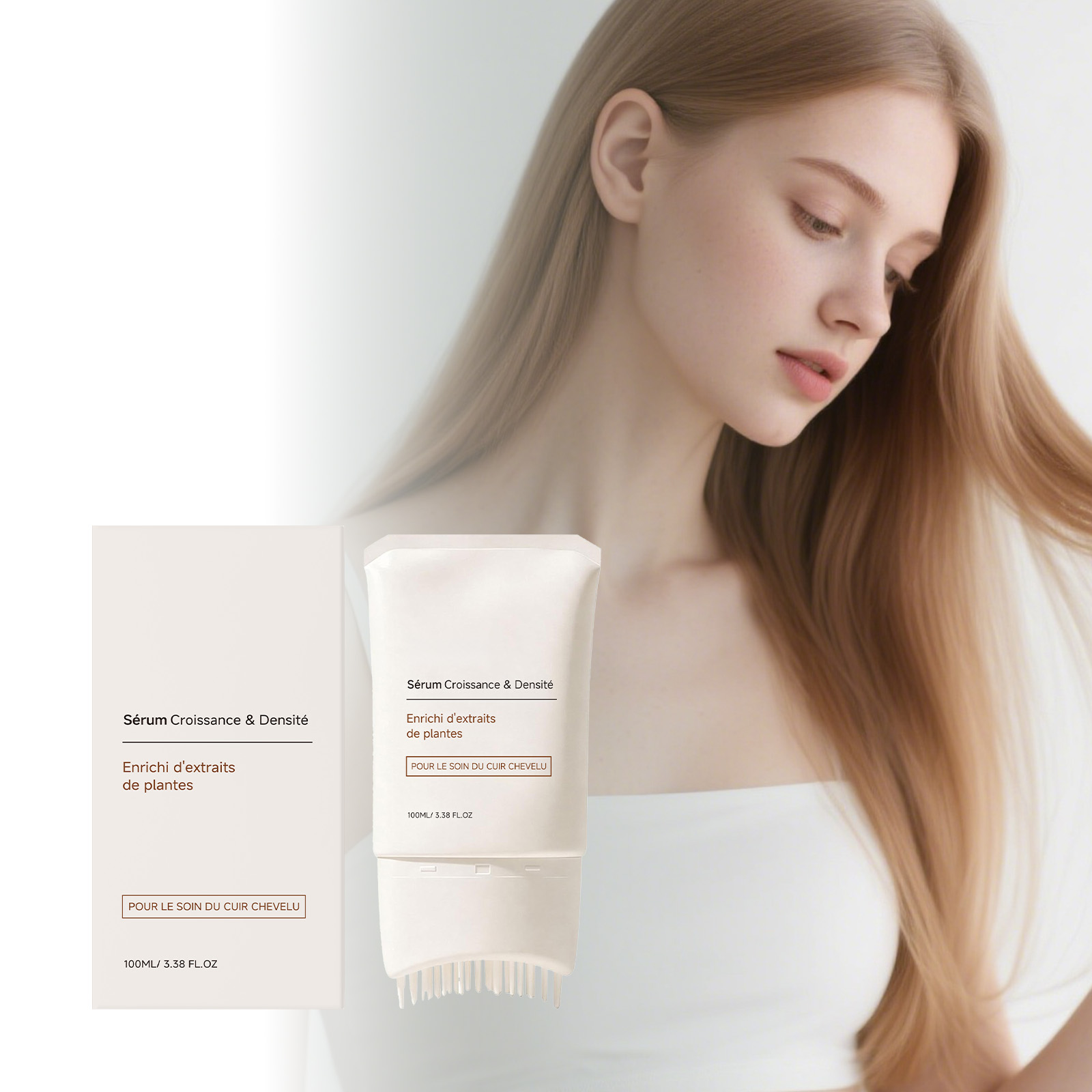 Hair Care Essence Daily Moisturizing Softening Hair Refreshing Absorbent Fluffy Hair Care Liquid