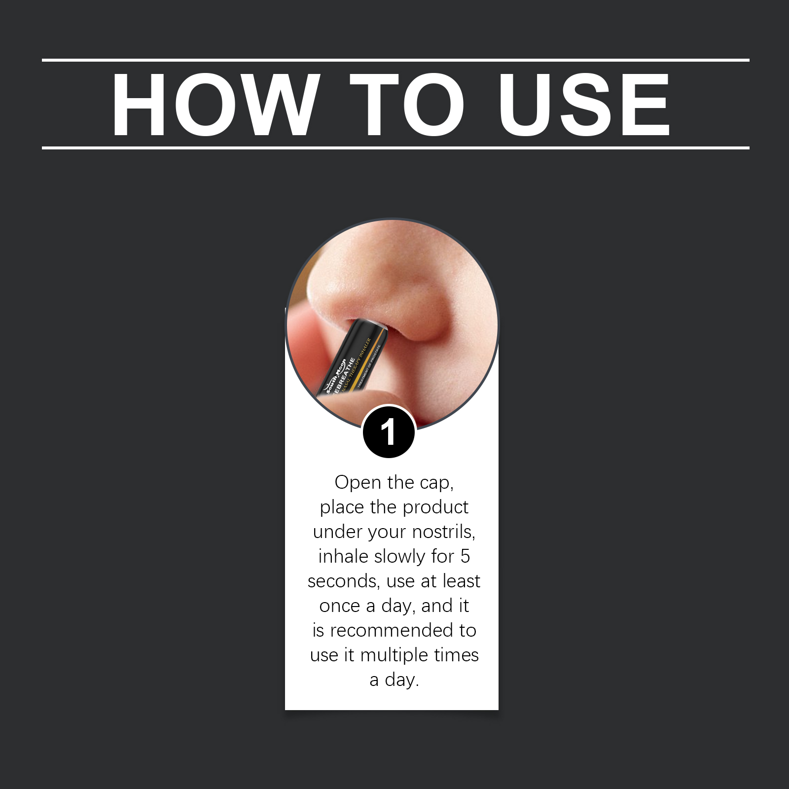 Male Body Care Inhaler Ease Discomfort Boost Vitality Gentle Care For Men Daily Maintenance