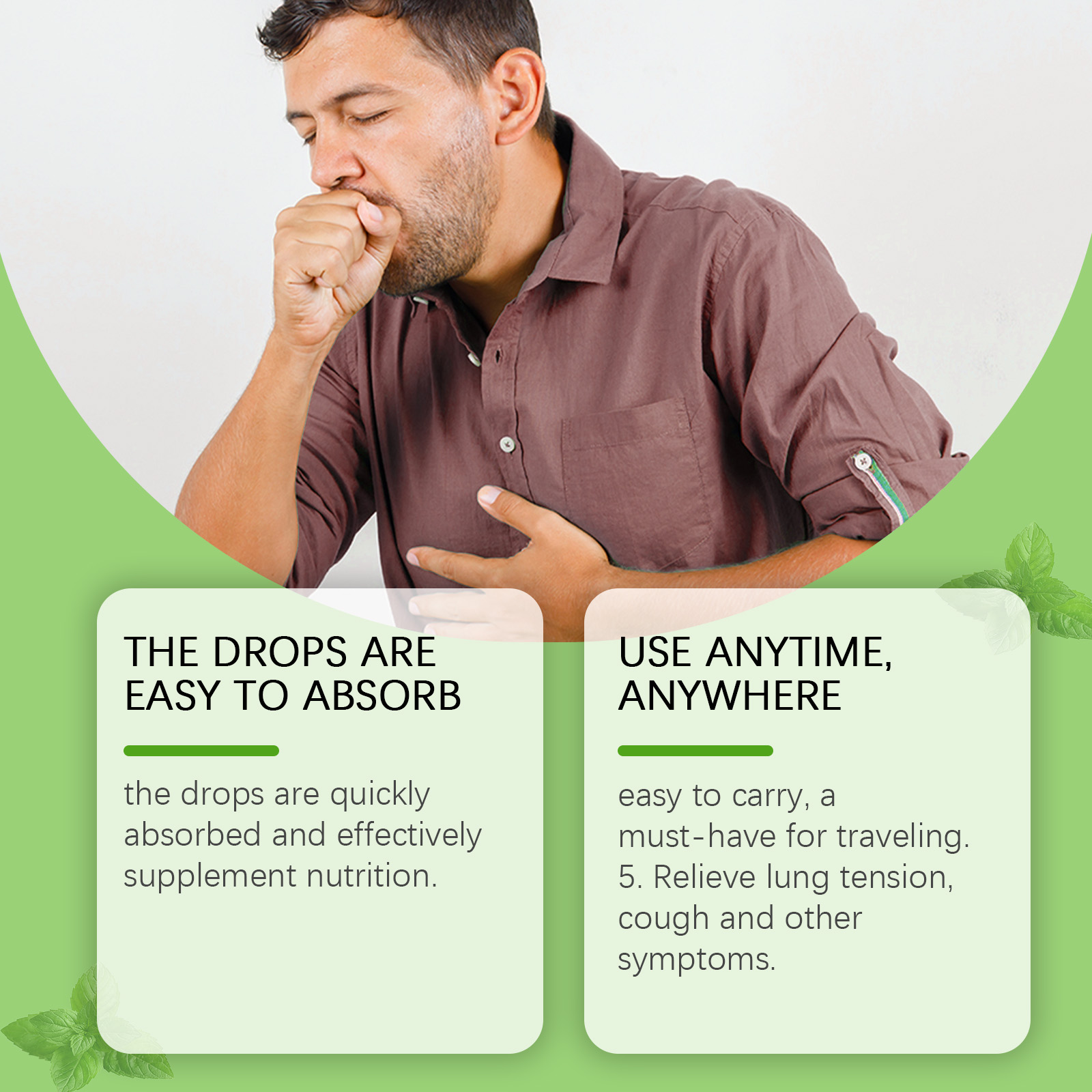 Herbal Nasal Spray Soothing Congestion Relief Breath Freshening Cooling Comfort Daily Nasal Care