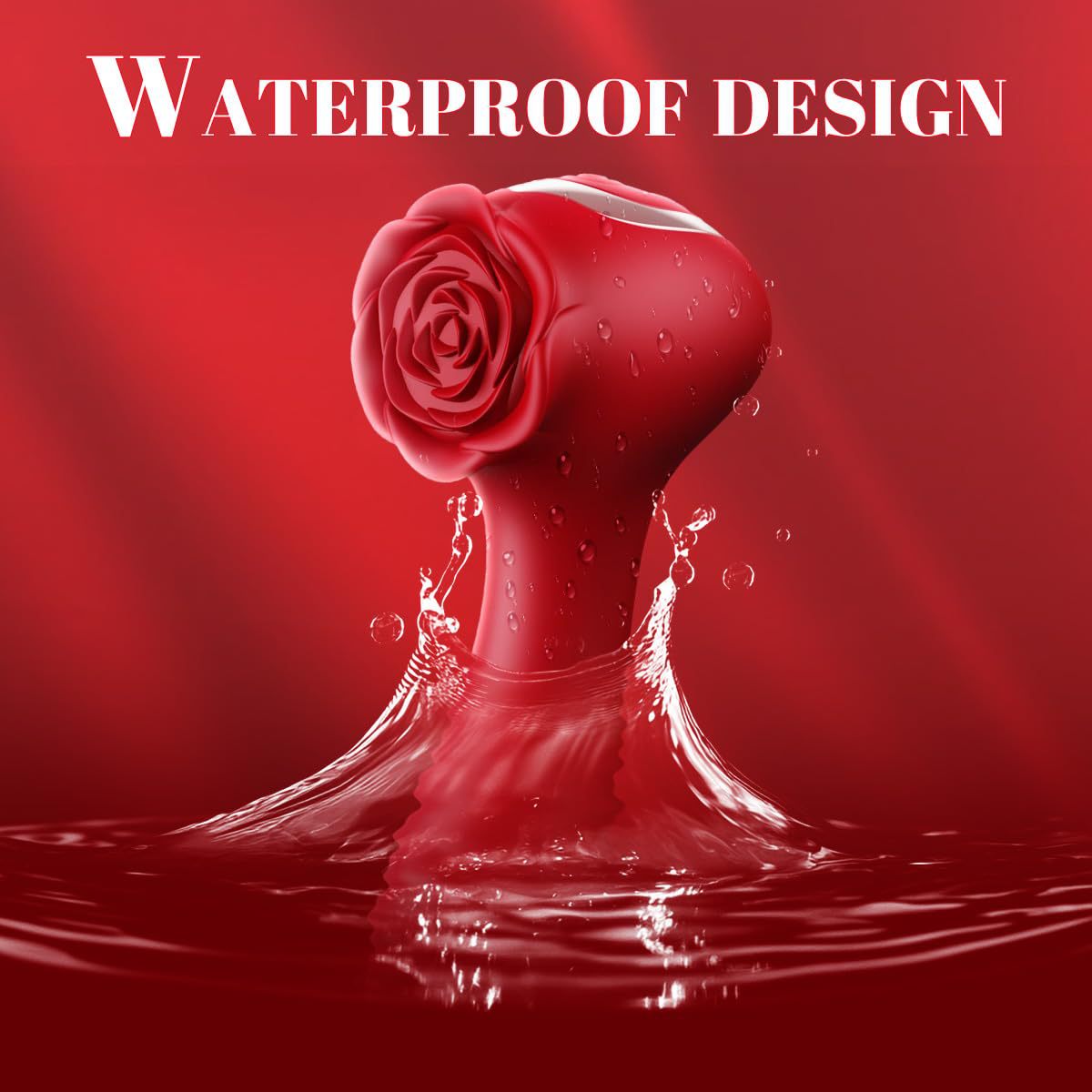 Vibrator Massagers Insertable Dildo Small Rotating Bead Wand Adult Sex Toy 3 In 1 Rose Vibrating Wand Clitoral Stimulator Sex Toys for Women