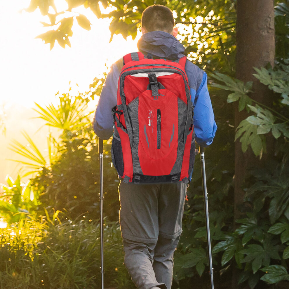 (Red) 40L Hiking Rucksack