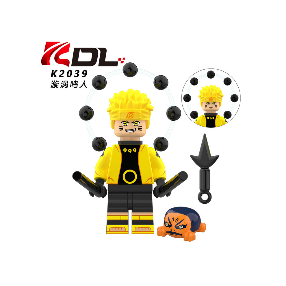 6PCS/SET Naruto Figure Fit Lego Building Block Kids Toys Gift UK