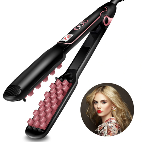 Hair Straightener Hot Comb Hair Volumizing Iron Brush Comb 2 in 1