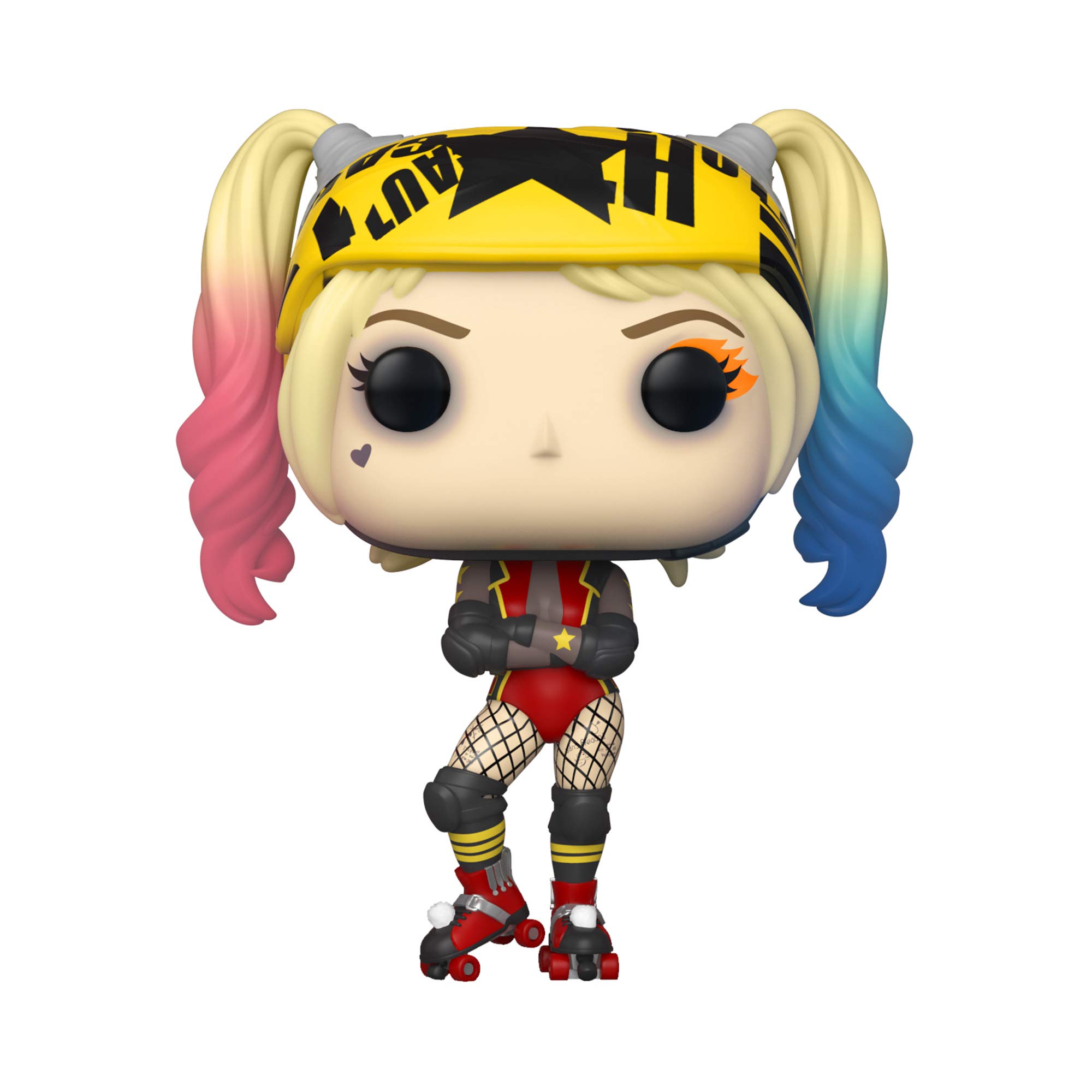 Action Figure Toys Funko POP Heroes Birds of Prey Harley Quinn Roller Derby Collectible Vinyl Figure Desk Decoration Christmas Birthday Party Surprise Gift Multicolour