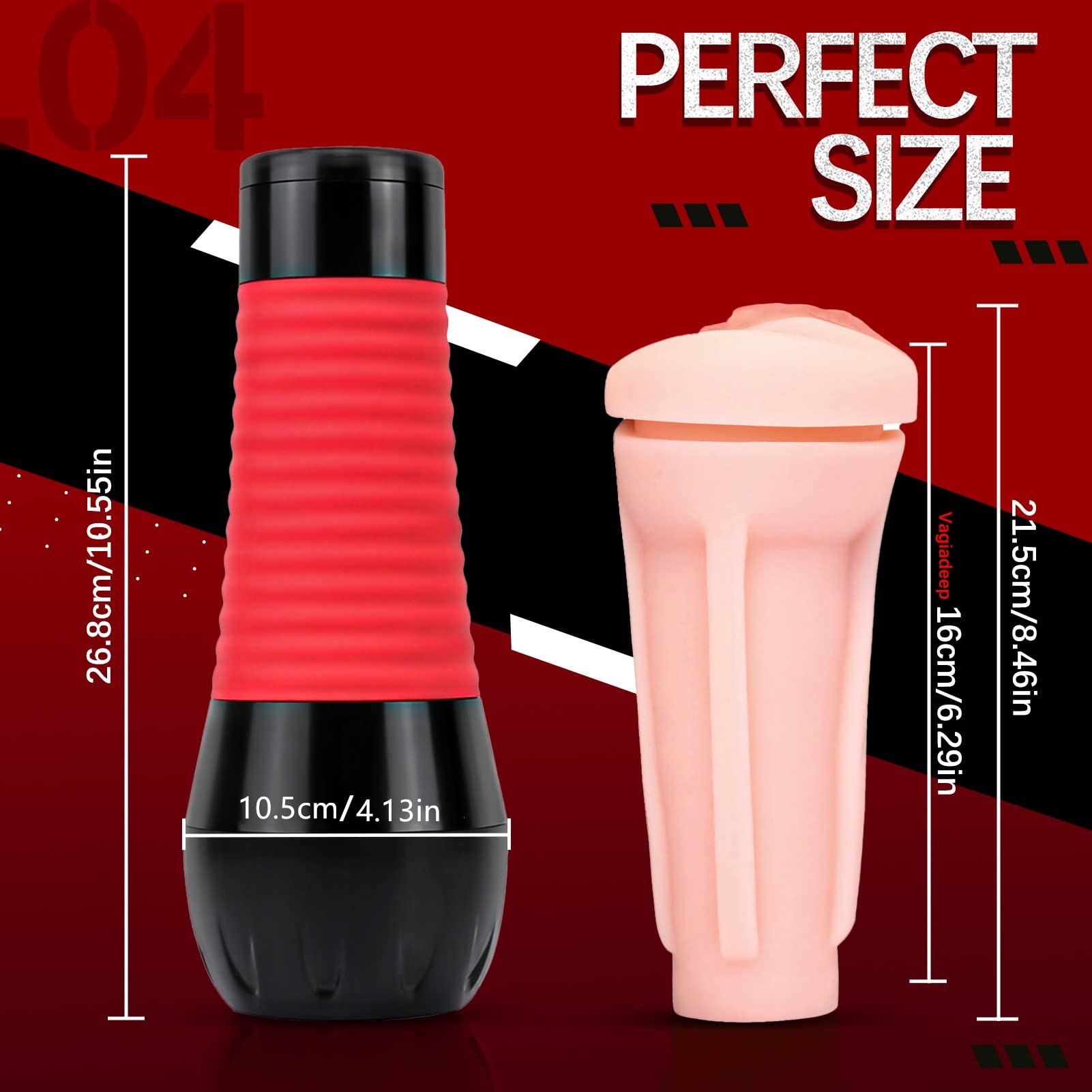 Men Masturbator Cup Electric Sex Toys Male Masturabating Toys Adult Oral Pocket Pussy Vibrator Toys with 10 Vibrating Modes Penis Stimulation