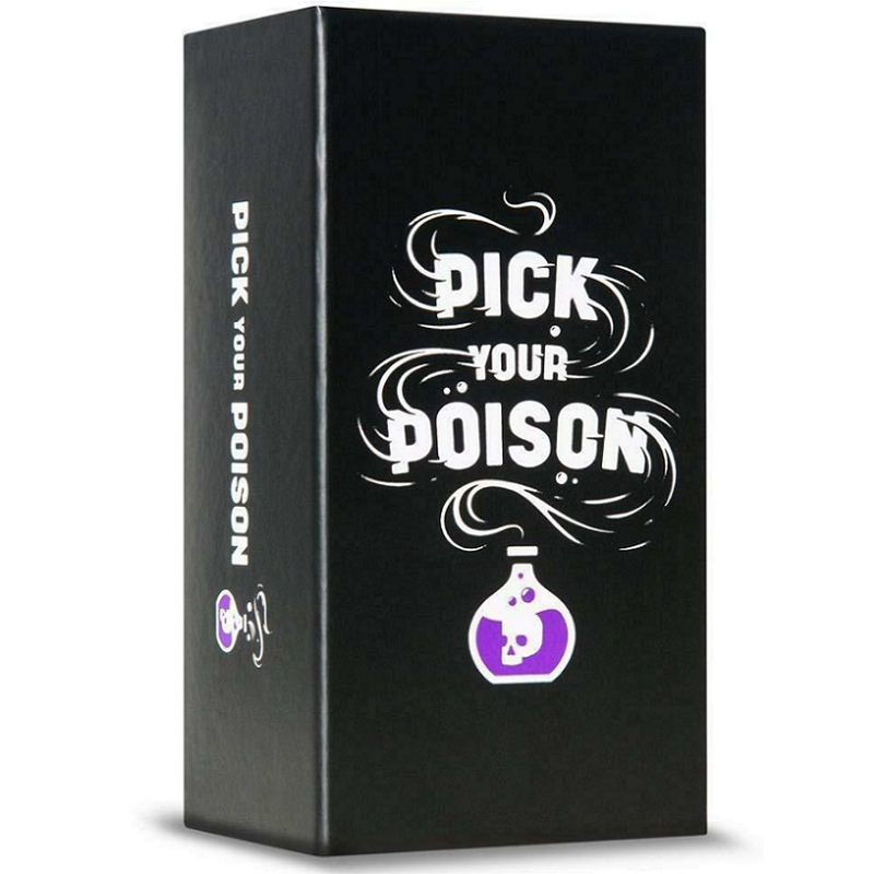 Pick Your Poison Card Game Party Game for All Ages - Family Edition