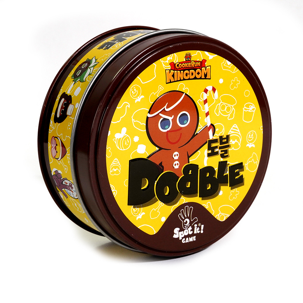 Cookie Run Kingdom  English Card Dobble Parentchild Gathering Puzzle Card Game