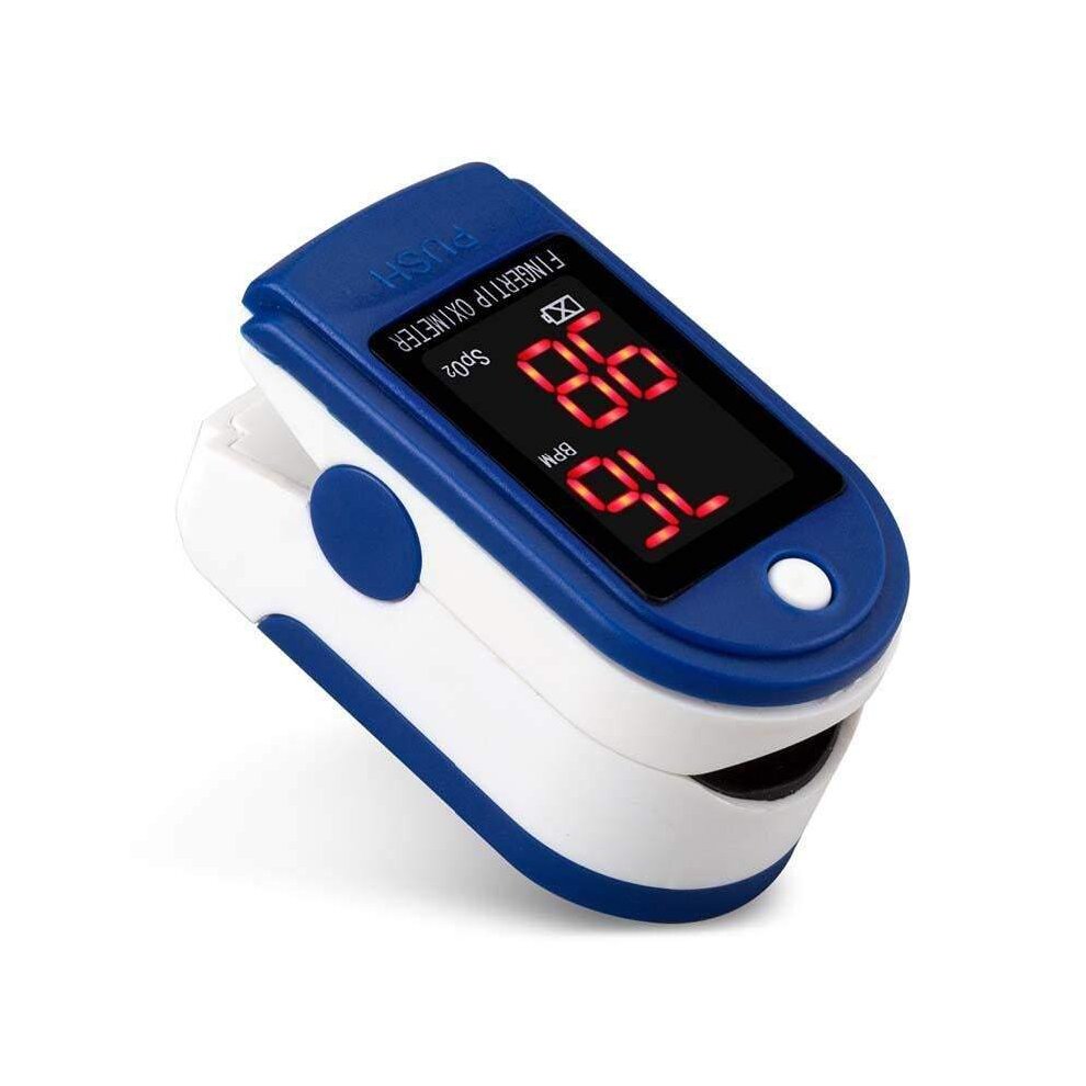 (1pc) Fingertip Pulse Oximeter LED Display Blood Oxygen Saturation for Pulse Rate Heart Rate Monitor SpO2 Health Monitor