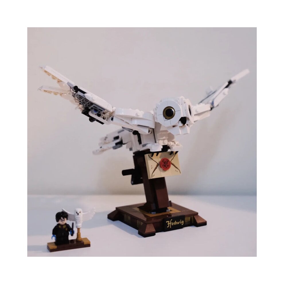 630pcs Harry Potter Owl Hedwig Model Construction Set Kids Toy Christmas Xmas Gift