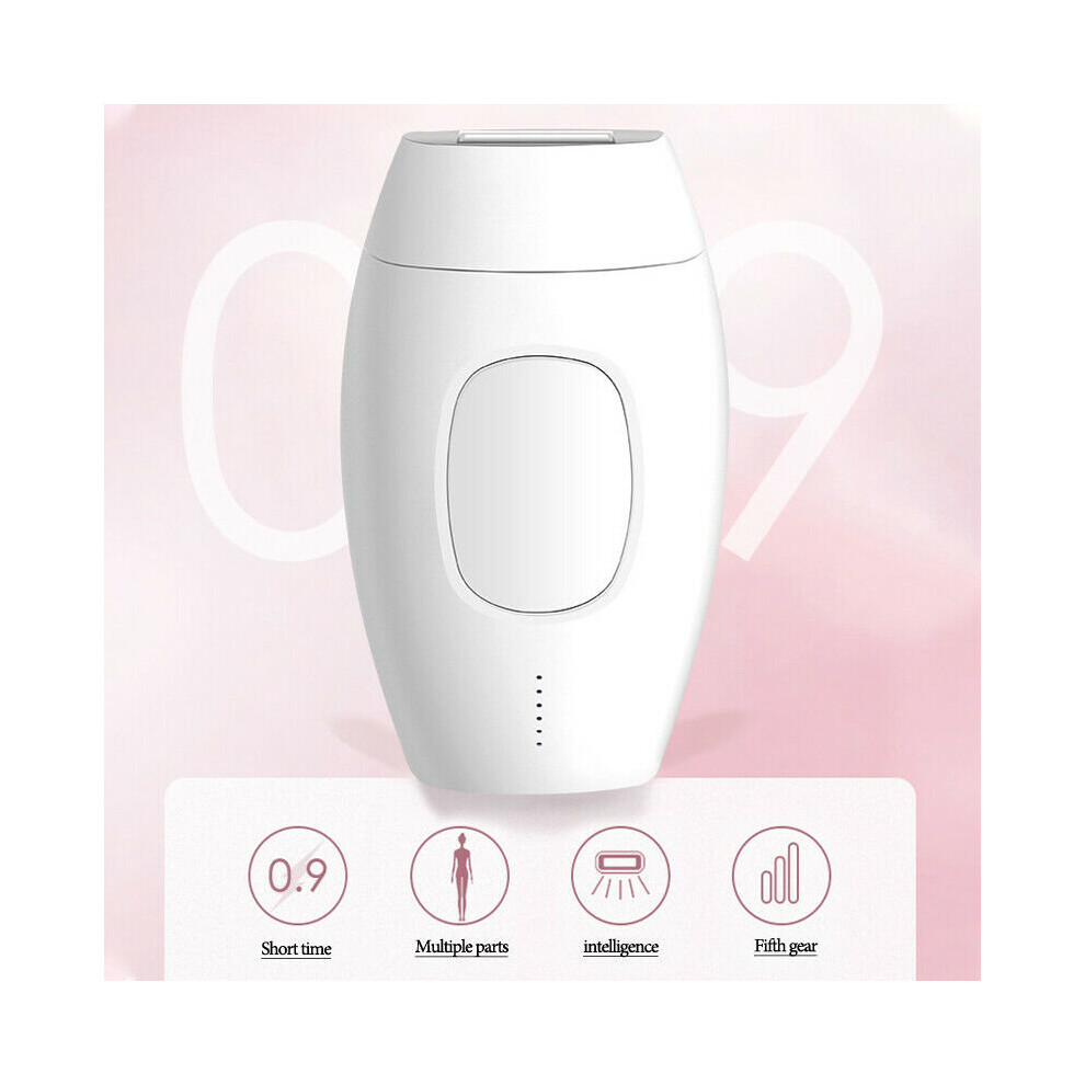 (White) Womens Laser IPL Permanent Hair Removal Device