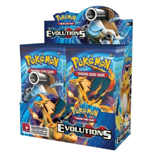 324pcs EX Evolutions Pokemon cards Box Collectible Trading