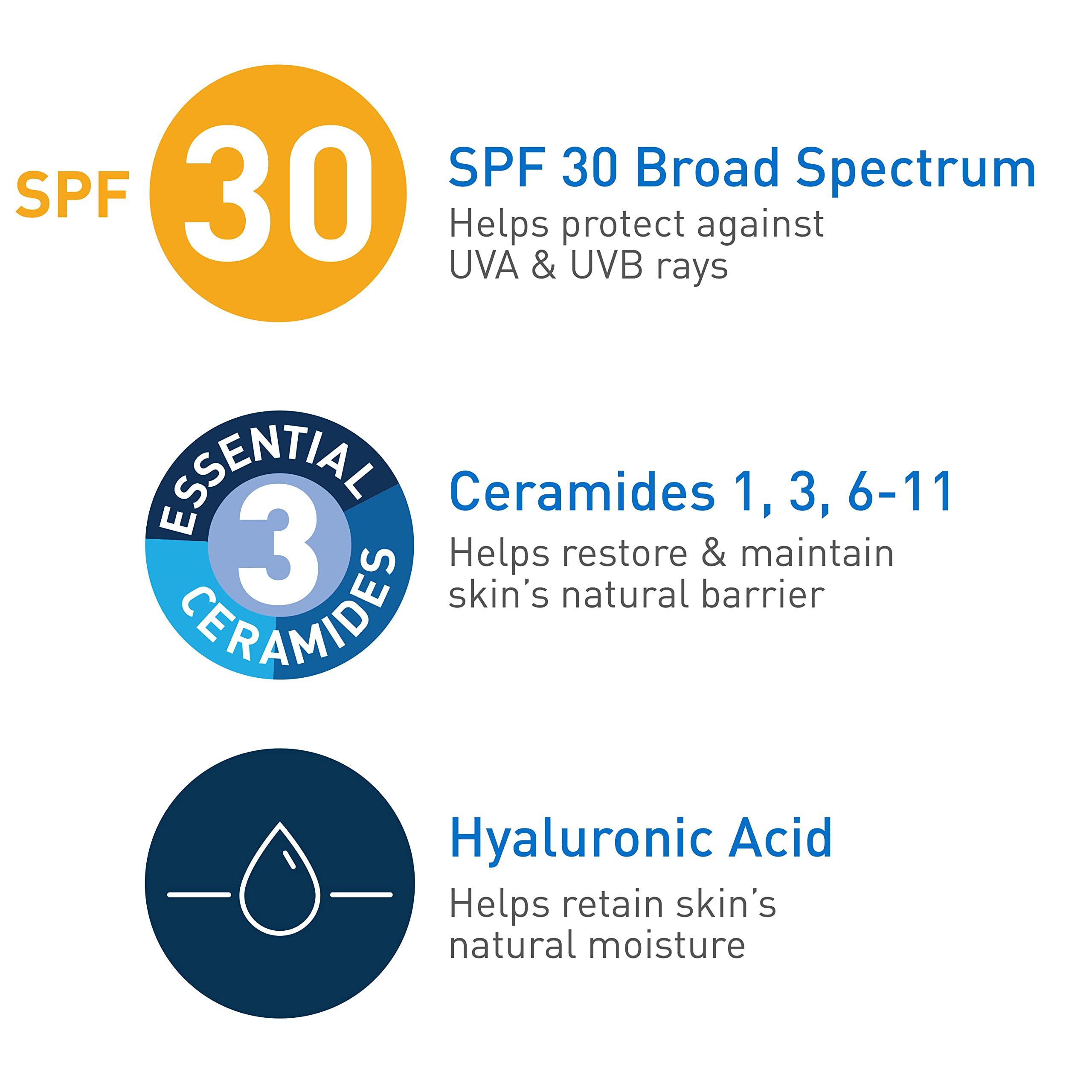 CeraVe Ultra Light Face Lotion Face Moisturizer with Sunscreen SPF 30 for Daily Use