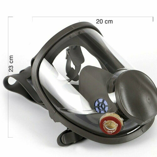 6800 Full Face 7 IN 1 Gas Mask Chemical Vapor Paint Spray Respirator