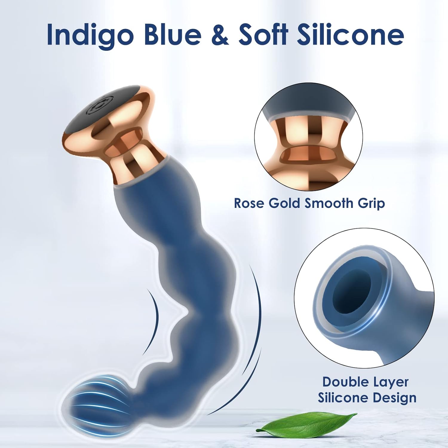 Vibrating Anal Beads Butt Plug Vibrator Anal Toys Remote Control Anal Plug G Spot Stimulor Prostate Massager Sex Toys for Couples Men and Women