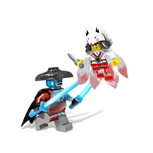 24Pcs Ninjago Mini Figures Kai Jay Sensei Wu Master Blocks Kids Toys Fit Lego