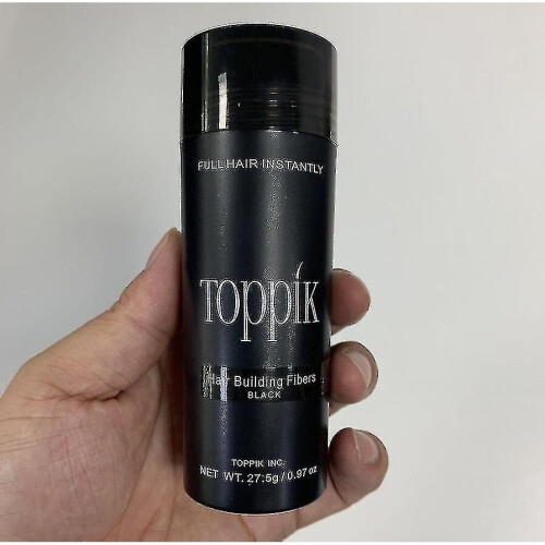 (black) 2 Pack Toppik Hair Building Fibers Hair Care