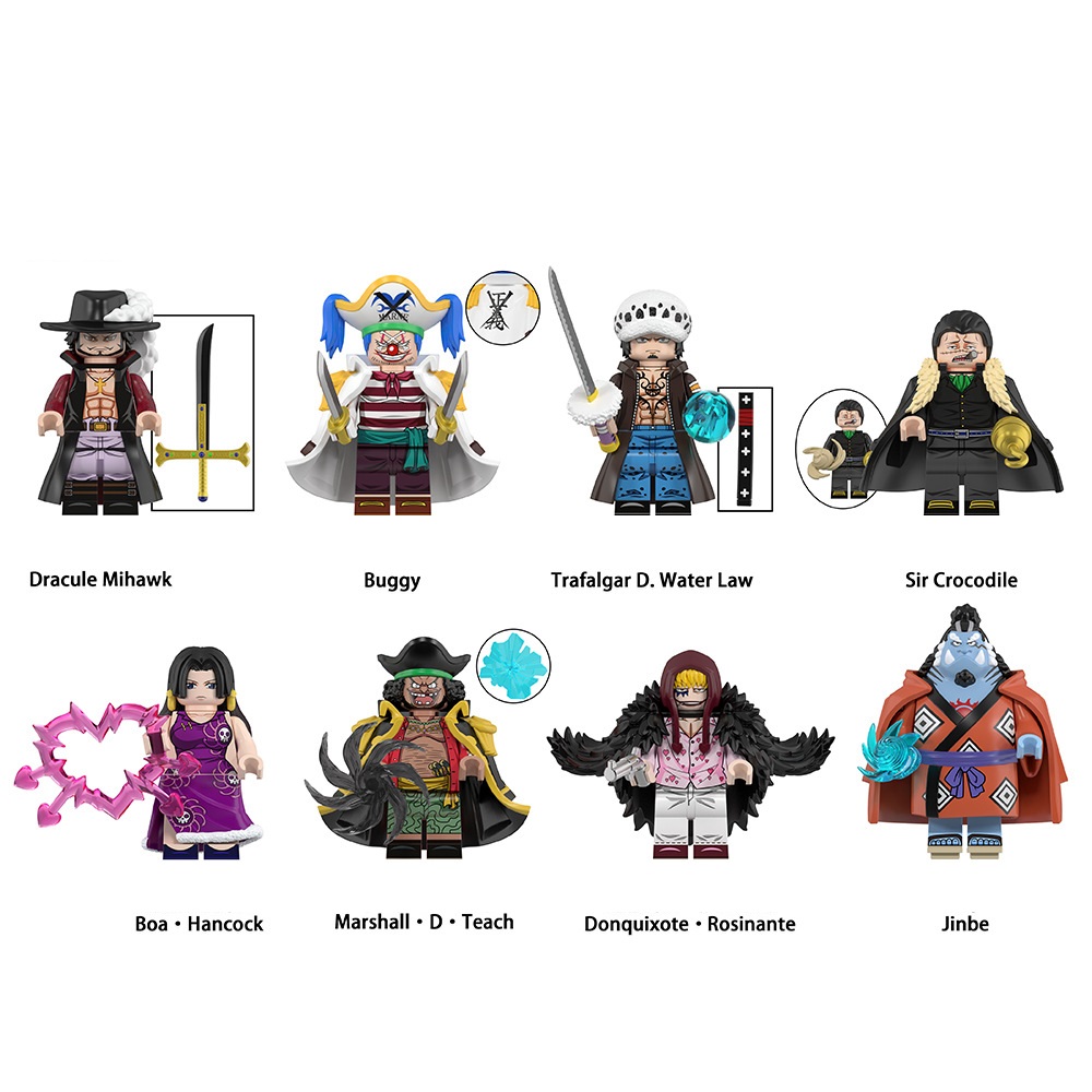 Children Toys Movie Pirates Mini Figures Building Blocks Sets Accessories Birthday Gifts
